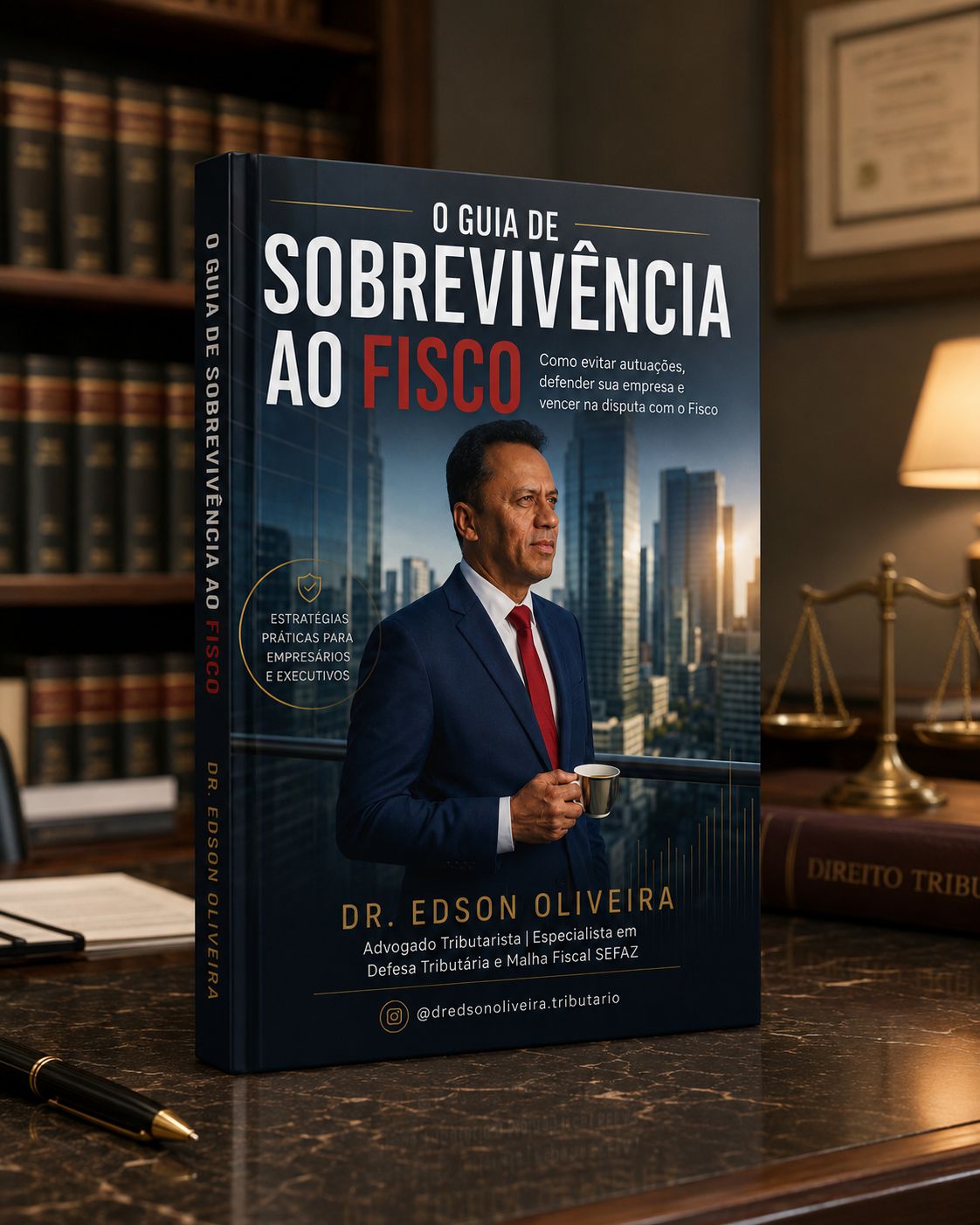 E-book O Guia de Sobrevivência ao Fisco, por Dr. Edson Oliveira